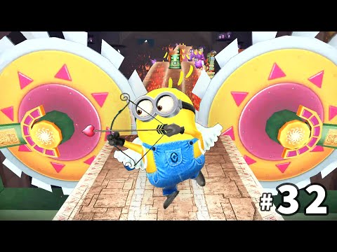 Cupid Minion in a Special Mission: Slide Chase at El Macho's Lair | Minion Fun - EP 32