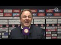 Mike Snoei na de nederlaag van De Graafschap tegen Cambuur