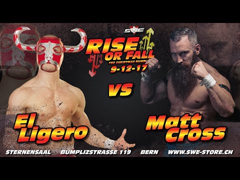EL LIGERO vs. MATT CROSS (Singles Match @ SWE Rise Or Fall)