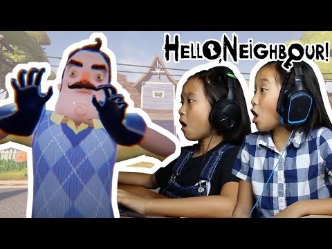 FIRST TIME SNEAKING INTO THE NEIGHBOR'S HOUSE / Hello Neighbor: Act 1 🔑🏡