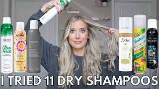 I Found the Best Dry Shampoo! The Ultimate Dry Shampoo Showd