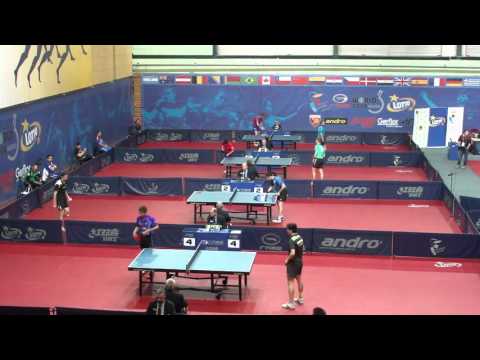 ITTF World Tour  Polish Open October 2015 Marcos Freitas vs Stefan Fegerl