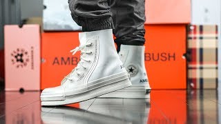 Sneakers For The ELITE ONLY | Converse X AMBUSH Chuck 70 HI ON FEET REVIEW