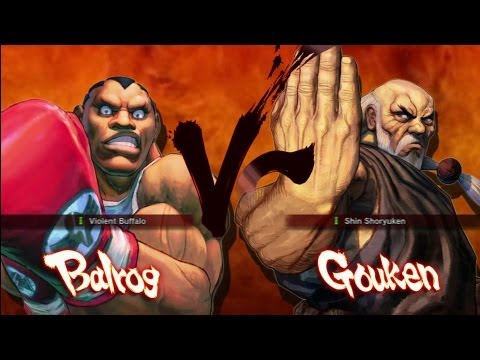 ice0age r (Balrog) vs ProudStrawberry (Gouken)  AE 2012 (Retro)