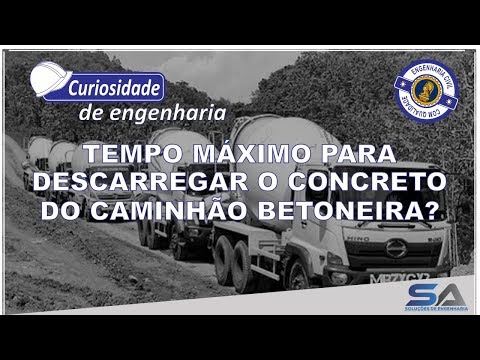 Maximum time allowed for unloading concrete from a concrete mixer truck?