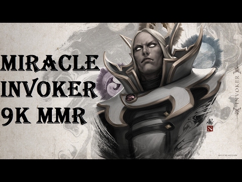 Miracle Best Invoker 9k mmr | pub game | Highlights — Dota 2