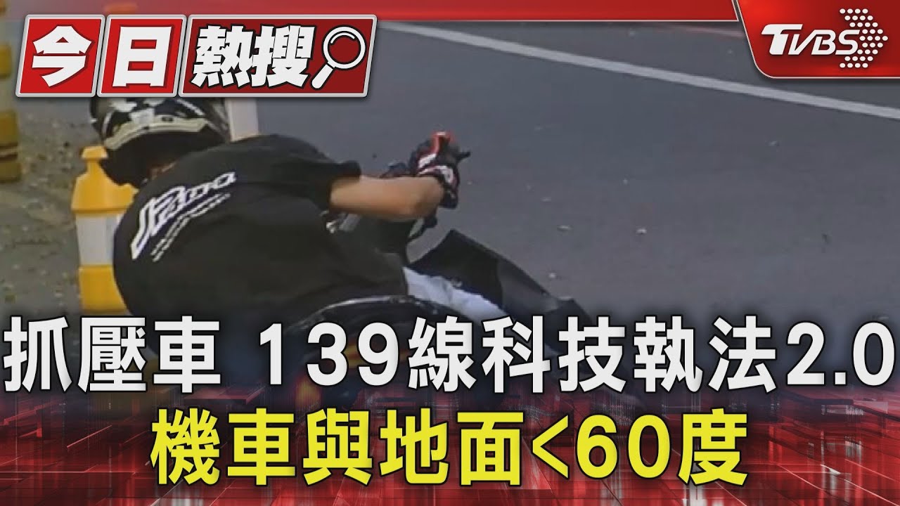 抓壓車 139線科技執法2.0機車與地面<60度