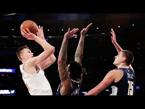 Kristaps Porzingis Vs Nuggets Full Highlights! BEAST MODE! 10.30.17