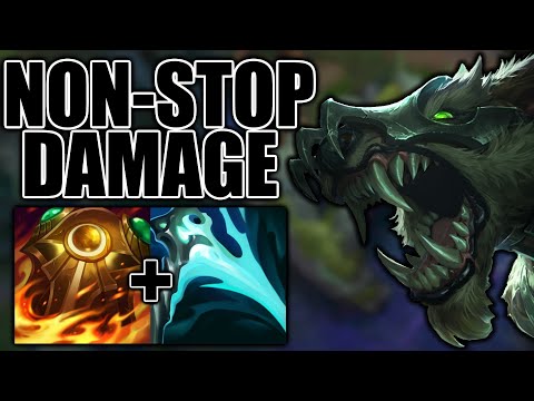 GRASP WARWICK TOP LANE HAS INSANE POKE DAMAGE - League of Legends