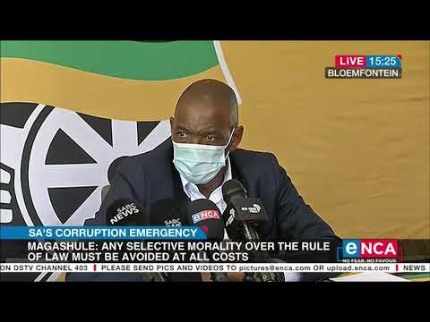 Ace Magashule media briefing