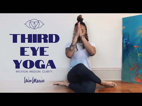 🧿  20 Minute Third Eye Chakra Yoga | Intuition, Wisdom, Clarity 🧿