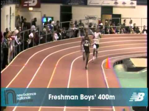 Boys 400m Freshman Heat 5 - New Balance Indoor Nationals 2011