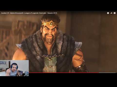 Tyler1 reacts to League Of Legends Cinematic: Awaken