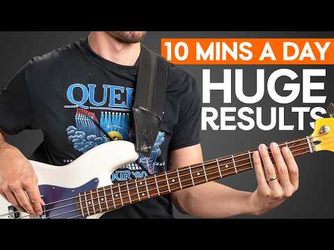 The PERFECT Bass Practice Morning Routine For Beginners