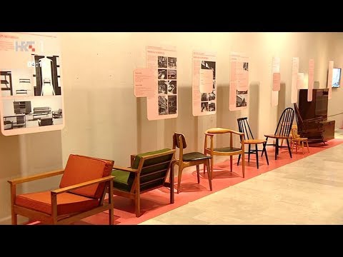 Muzej za umjetnost i obrt; izložba namještaja de 1945. do 1990.