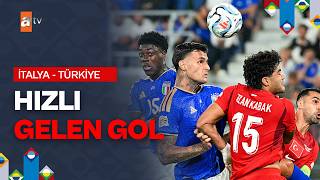 İtalya Scamacca İle Golü Buldu | İtalya 1-0 Türkiye