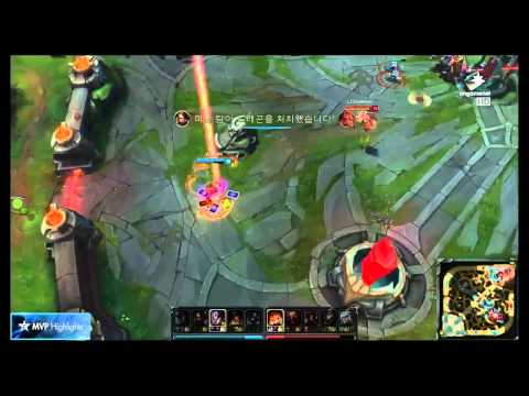 LCK Summer  : JIN AIR GBM (Twisted Fate)  vs Longzhu