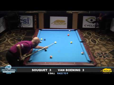 2014 CSI 8 Ball Invitational: Van Boening vs Souquet