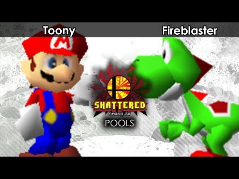 Smash 64: Toony (Mario) V Fireblaster (Yoshi) - Shattered 79 Tournament SSB64