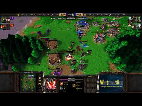 XeLSinG(ORC)(Blue) vs FpXy(ORC)(Purple) - Warcraft 3: Classic - RN5677