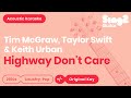Highway Don't Care (Acoustic Karaoke Version ...