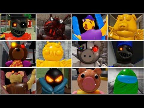 10+ ROBLOX PIGGY RP JUMPSCARES!!!
