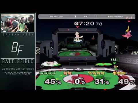 BF8 Doubles WR2 - The Kind Apes (Green) vs I Love PatCombo (Red)