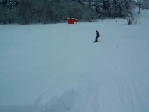 Norfy catches some air