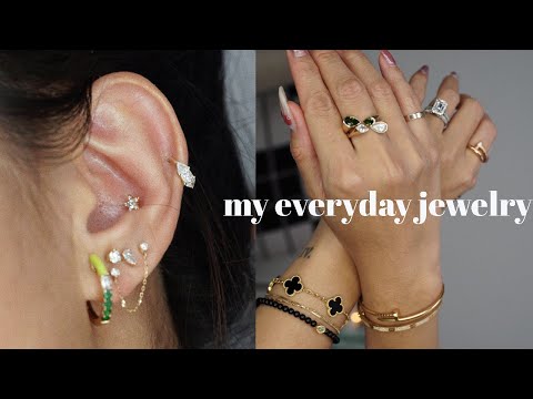 MINHAS JÓIAS DIÁRIAS 2023 | CARTIER, VCA, MARIA TASH, DAVID YURMAN, PORTER LYONS, ETC