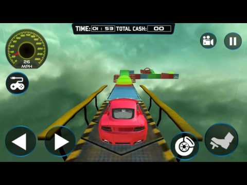 Crazy Car Stunts - Impossible tracks driving sim Video