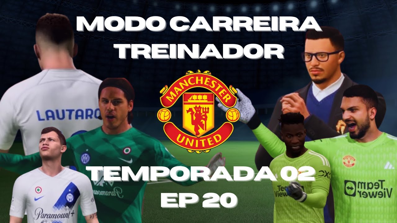 #20 INTER DE MILÃO NAS QUARTAS DA CHAMPIONS LEAGUE! EA Sports FC 24 - Modo Carreira Treinador