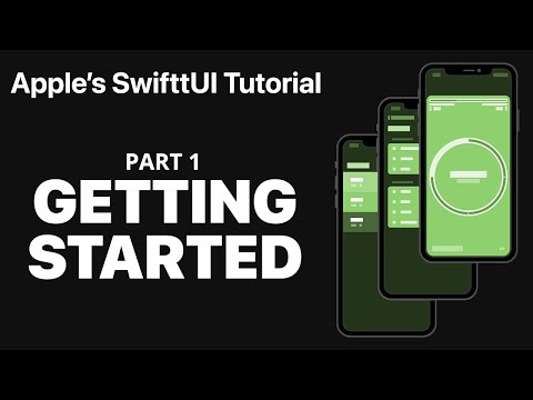 Getting started with Apple's SwiftUI tutorial - PART 1 thumbnail