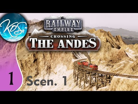 Railway Empire S1 Ep 1: STARTING AN EMPIRE / GIVEAWAY - Crossing the Andes DLC!, Let's Play