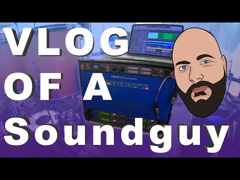 Mixing bands in Tents is difficult - VLOG of a Soundguy