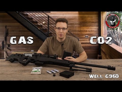 [Tech] Well G96D GAS vs. Co2 Magazin Vergleich Airsoft Deutsch/German