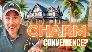 Near Tampa - Plant City, Florida: Charm, Convenience, and New Homes! Houses from $300k to $1.6M 🍓🏡