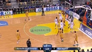 Jaycee Carroll - Contre - Walter Tavares - Gran Canaria - Real de Madrid