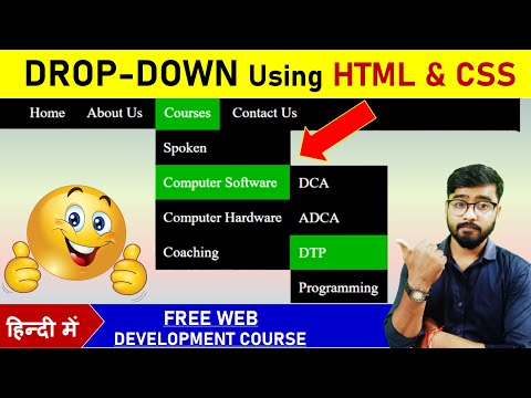 Building A Dynamic Dropdown Menu With Html Css And Javascript Web Development Tutorial