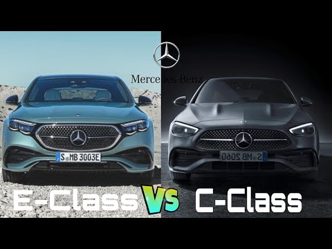 2024 Mercedes E-Class vs 2024 Mercedes C-Class