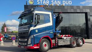 Tracteur routier Volvo FH 500 6x2 HMF 3220-K5 HDS Crane Euro 6 à vendre - Image 4 | Autoline CG Tracteur routier Volvo FH 500 6x2 HMF 3220-K5 HDS Crane Euro 6 | Image 4 - Autoline