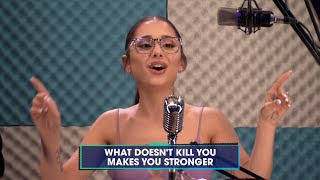 Ariana sings ‘Stronger (What Doesn&#39;t Kill You)’ on That’s My Jam