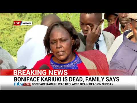 Boniface Kariuki, hawker shot by police during protests dies, leaves behind a Sh3.6 million bill