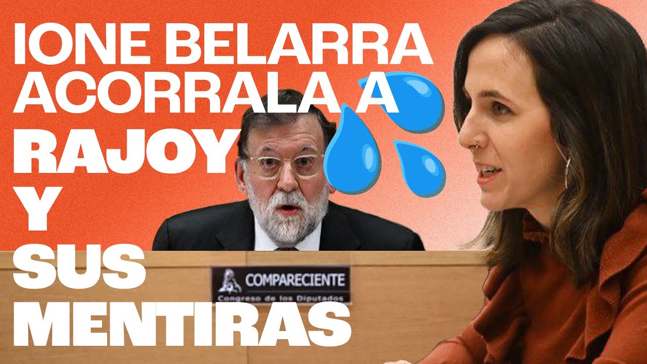 Ione Belarra desvela el gran misterio de la democracia: ¿QUIÉN ES M. RAJOY?