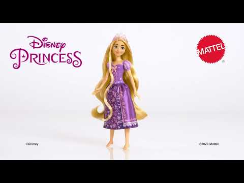 DISNEY PRINCESS dainuojanti lėlė Auksaplaukė (anglų kalba) (HPD41) video