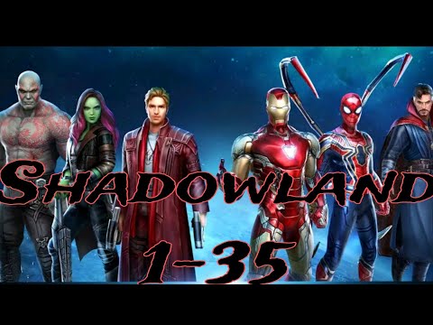 Shadowland 1-35 speedrun Marvel Future Fight #mff #marvelfuturefight #gaming #marvel #viral