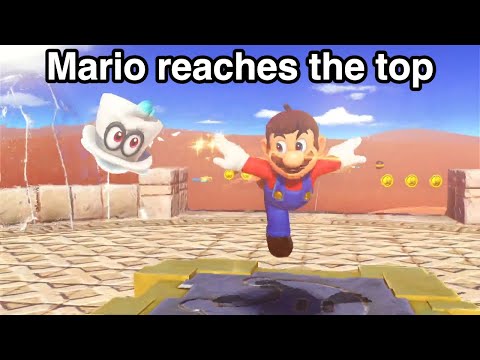 Learn English | Atop the highest Tower | Sand Kingdom | Mario Odyssey
