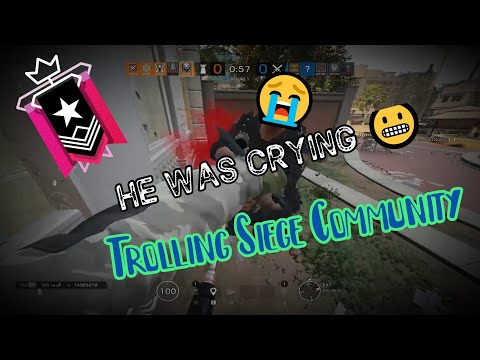 FASTEST KNIFE IN SIEGE ??  : PC Champion - Ranked Highlights - Rainbow Six Siege