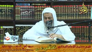 البخاري (483) " ما بين بيتي ومنبري روضة من رياض الجنة " كتاب الرقاق ح(6578-6593) للشيخ مصطفى العدوي image