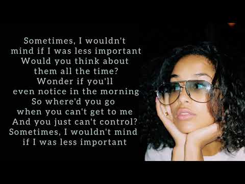 Jorja Smith - Let me down - ft:Stormzy - (lyrics)
