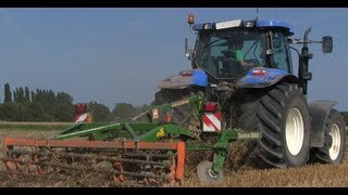 preview picture of video 'New HollandTS 135A Cultivating Mts.Noordam-Ten Have, Driver Robert.K * HD *'